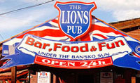 "THE LIONS PUB" Банско "THE LIONS PUB" Банско