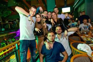 Students Party with GALIN