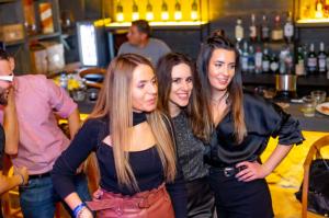 Students party with LIDIA