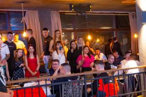 Students party with LIDIA