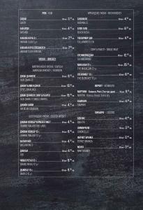 Menu SUMMER 2024