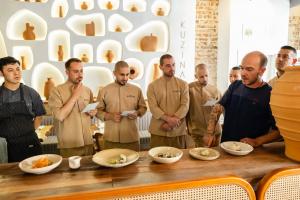 Kuzina dinner Chef Lefteris awarded 2 Michelin Stars