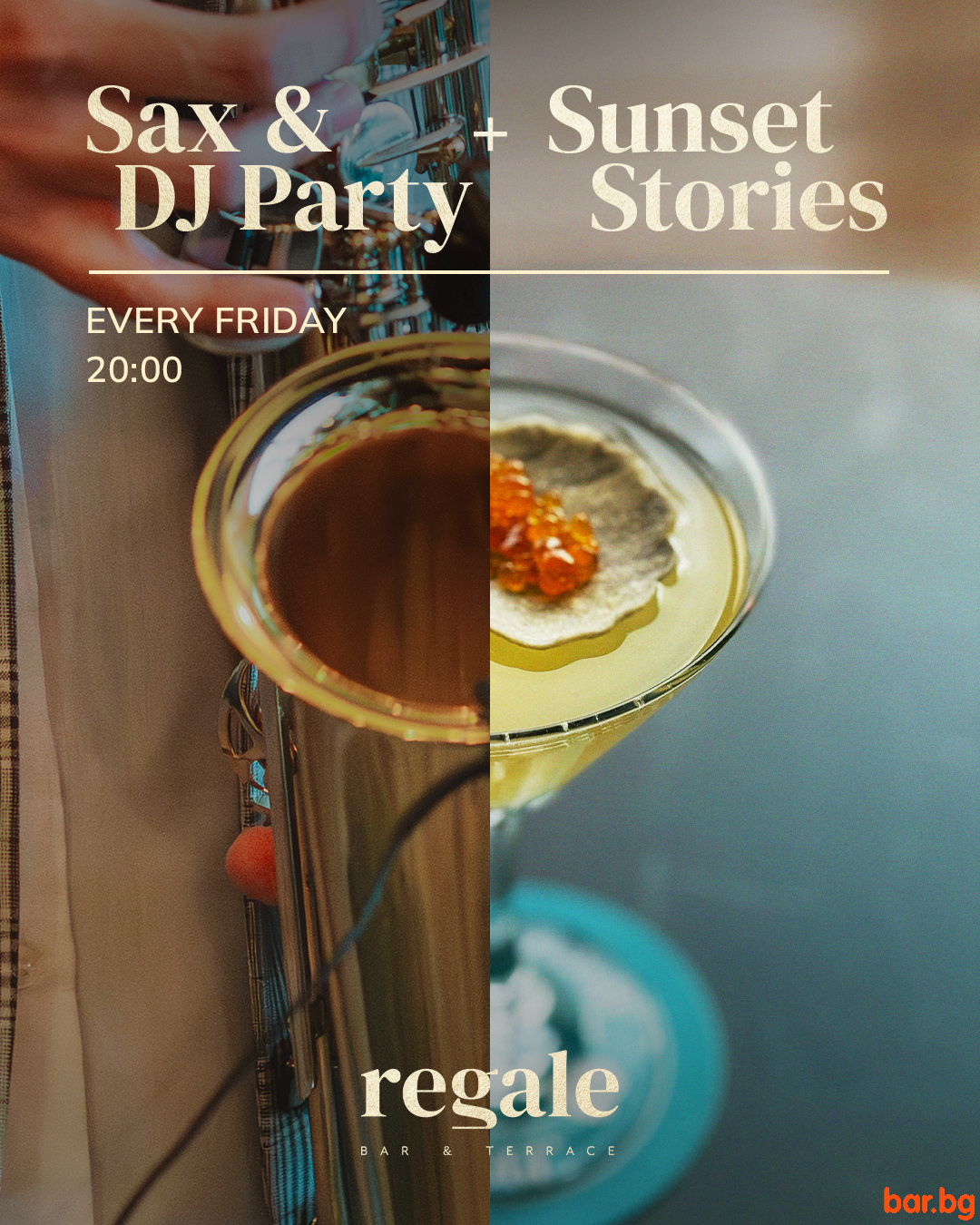 Sunset Stories и Sax&DJ вечерите в Regale Bar & Terrace се завръщат !