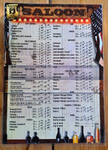 BBQ Menu